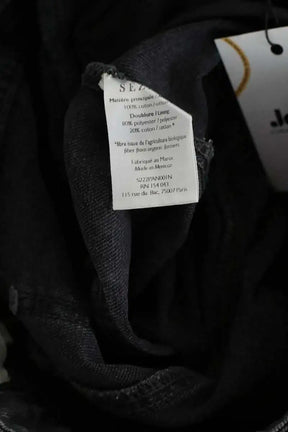Jean large Sézane Anthracite en Coton