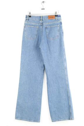 Jean large Sézane Bleu en Coton