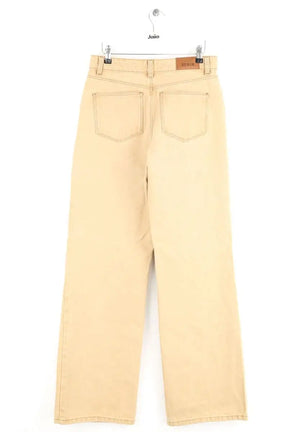 Jean large Sézane Camel en Coton