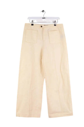 Jean large Soeur Ecru en Coton, taille XL - Seconde Main