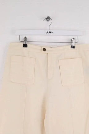 Jean large Soeur Ecru en Coton