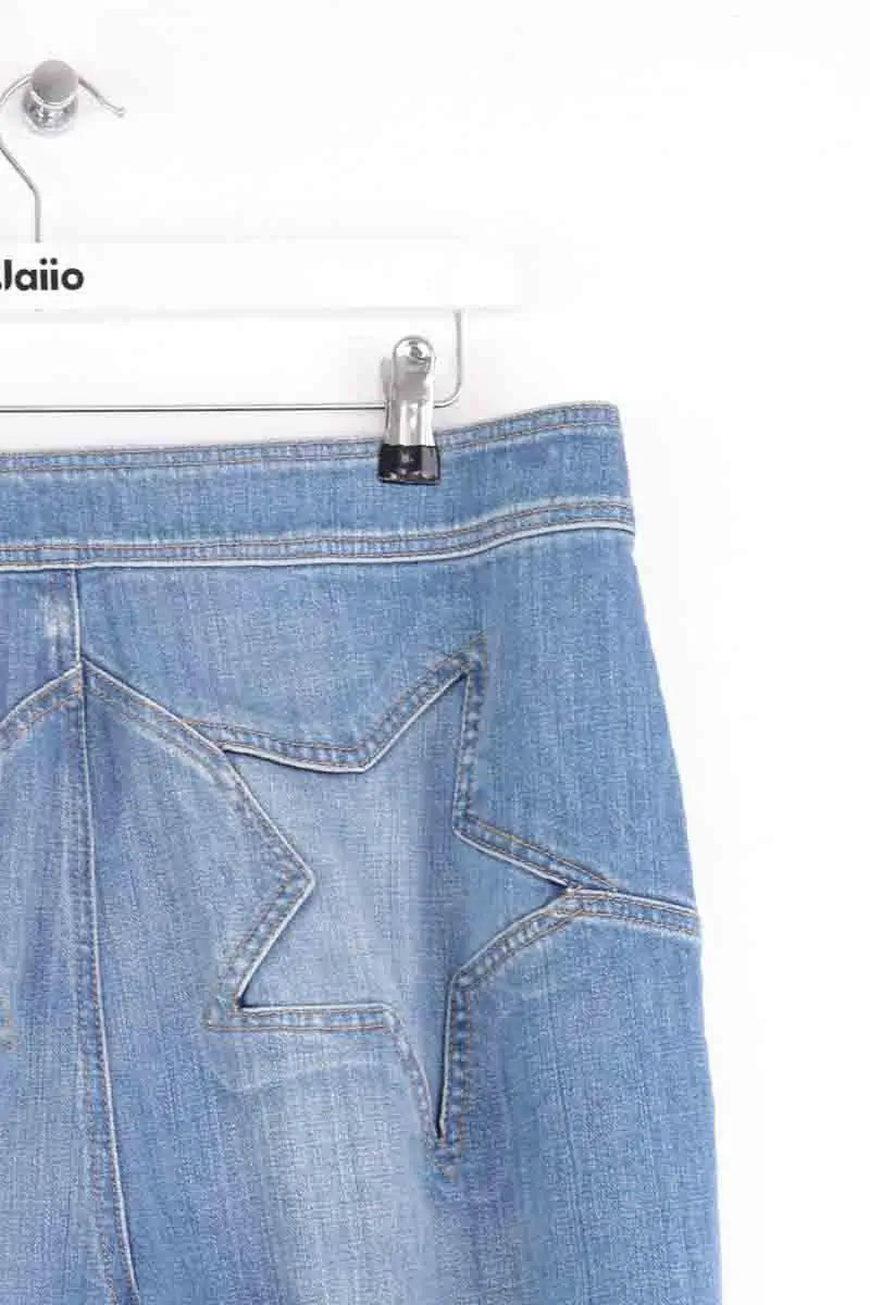 Jean large Tommy Hilfiger Bleu en Coton