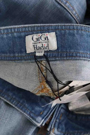 Jean large Tommy Hilfiger Bleu en Coton