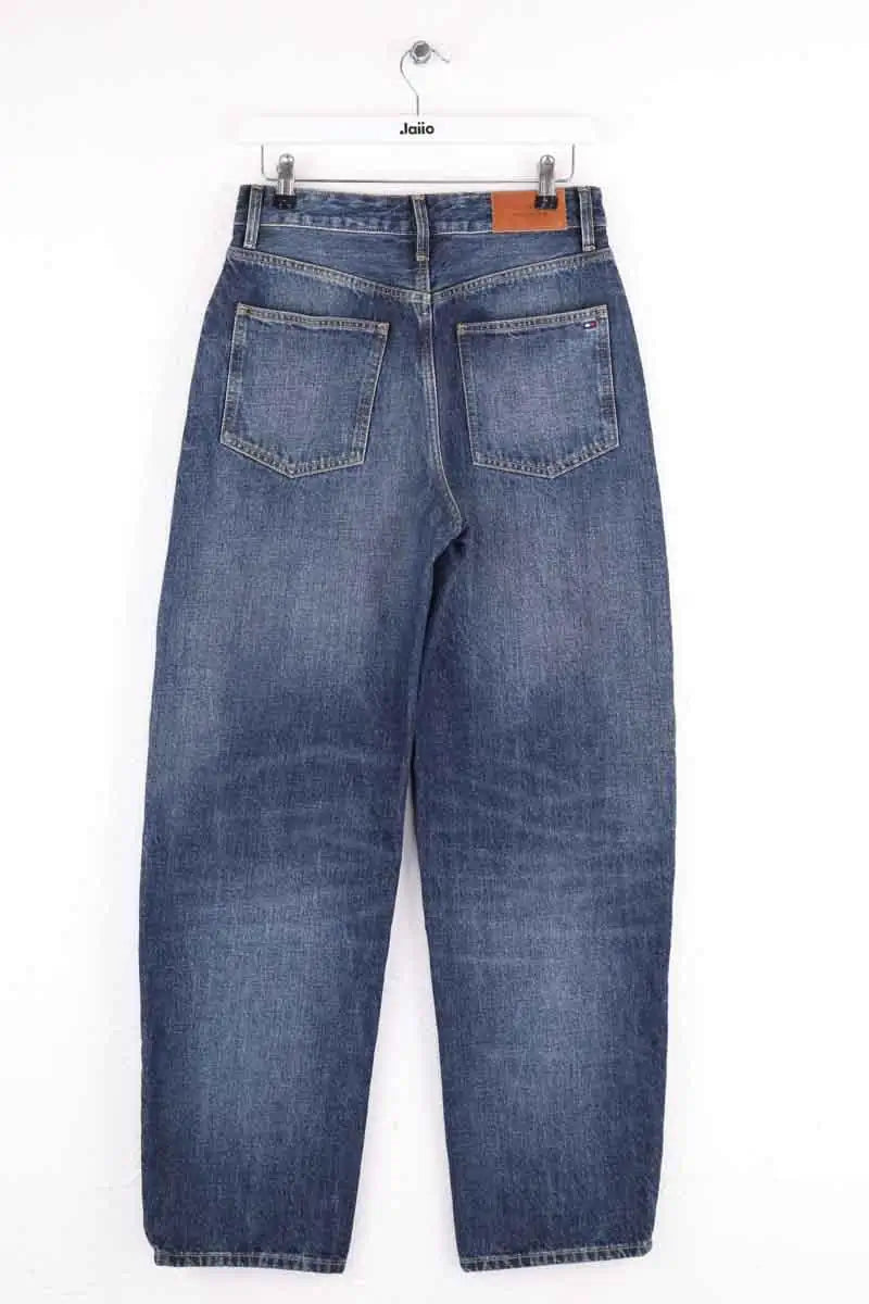 Jean large Tommy Hilfiger Bleu en Coton