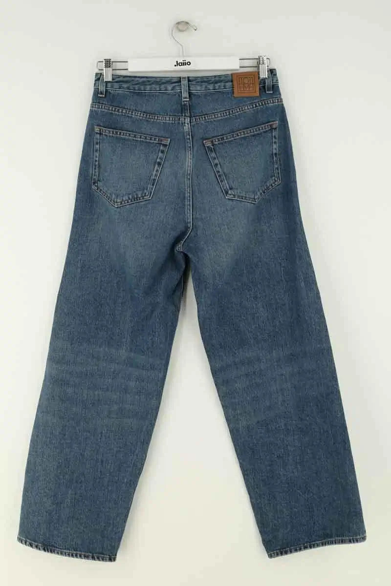 Jean large Toteme Bleu en Coton