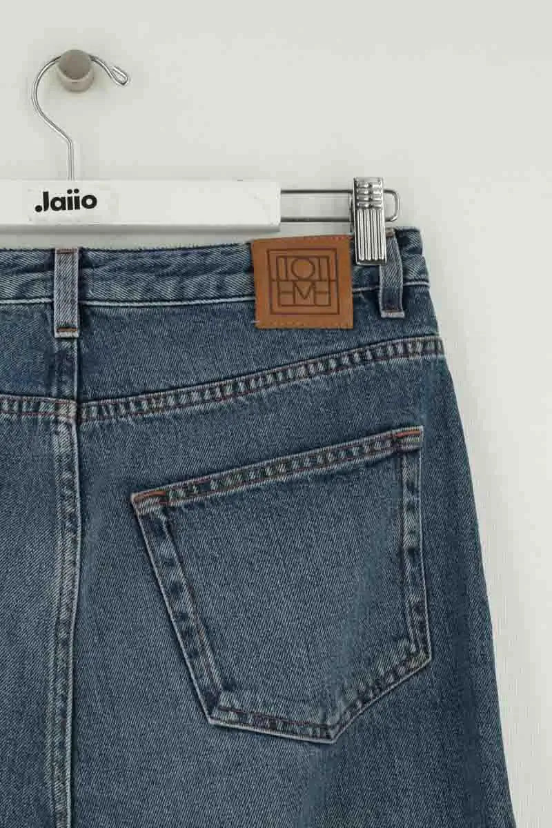 Jean large Toteme Bleu en Coton