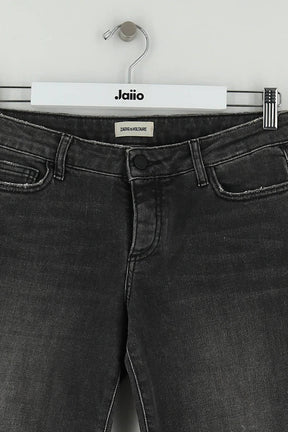 Jean large Zadig & Voltaire Noir en Coton