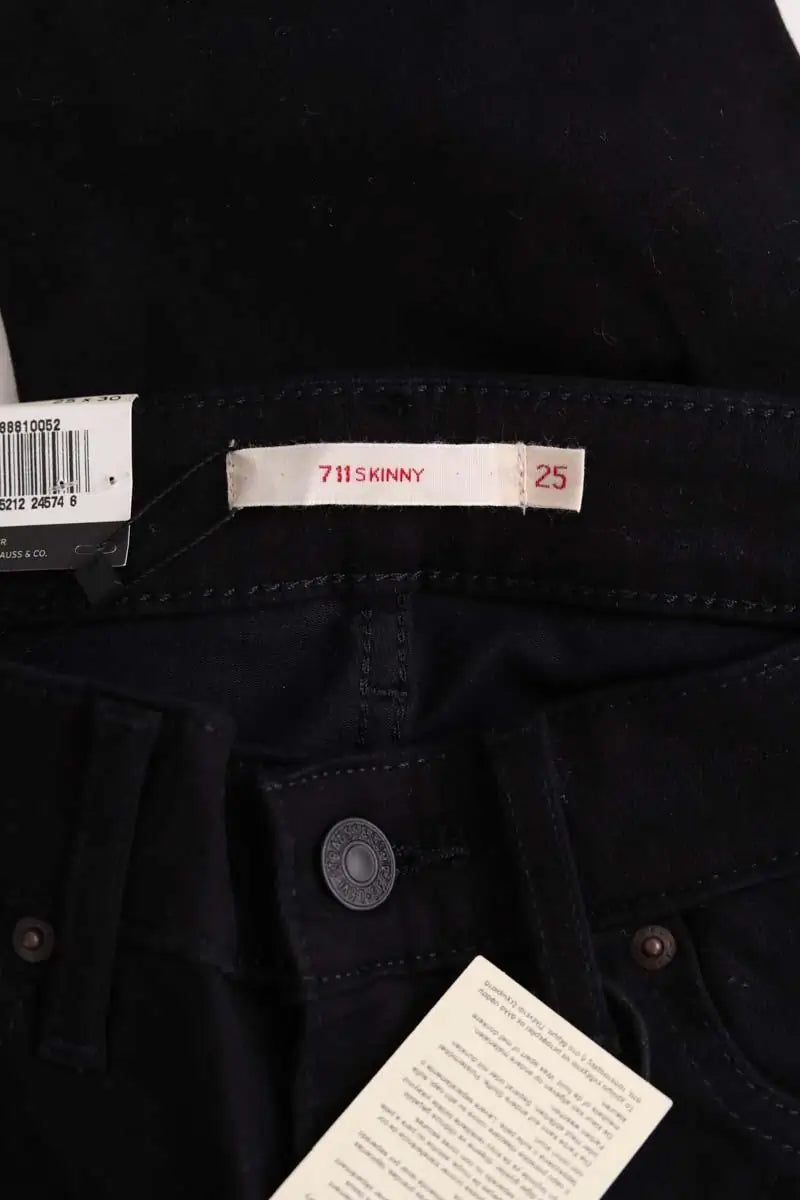 Jean Levi's 711 Skinny Noir en Coton