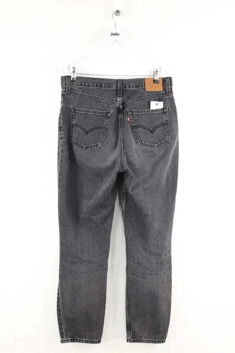 Jean Levi's 80's Mom Jean Gris en Coton