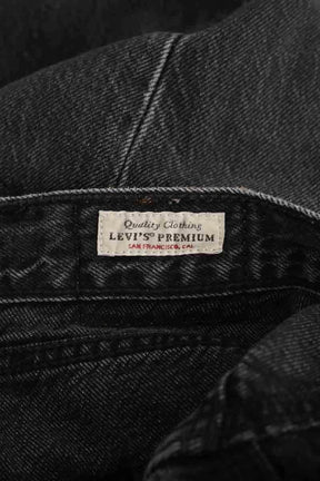 Jean Levi's 80's Mom Jean Gris en Coton
