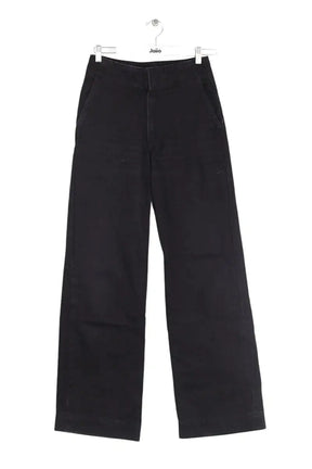 Jean Levi's Ribcage wideleg Noir en Coton, taille S - Seconde Main