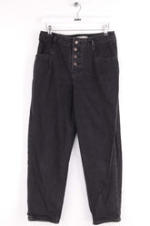 Jean Maje Noir en Coton, taille M - Seconde Main