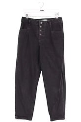 Jean Maje Noir en Coton, taille M - Seconde Main