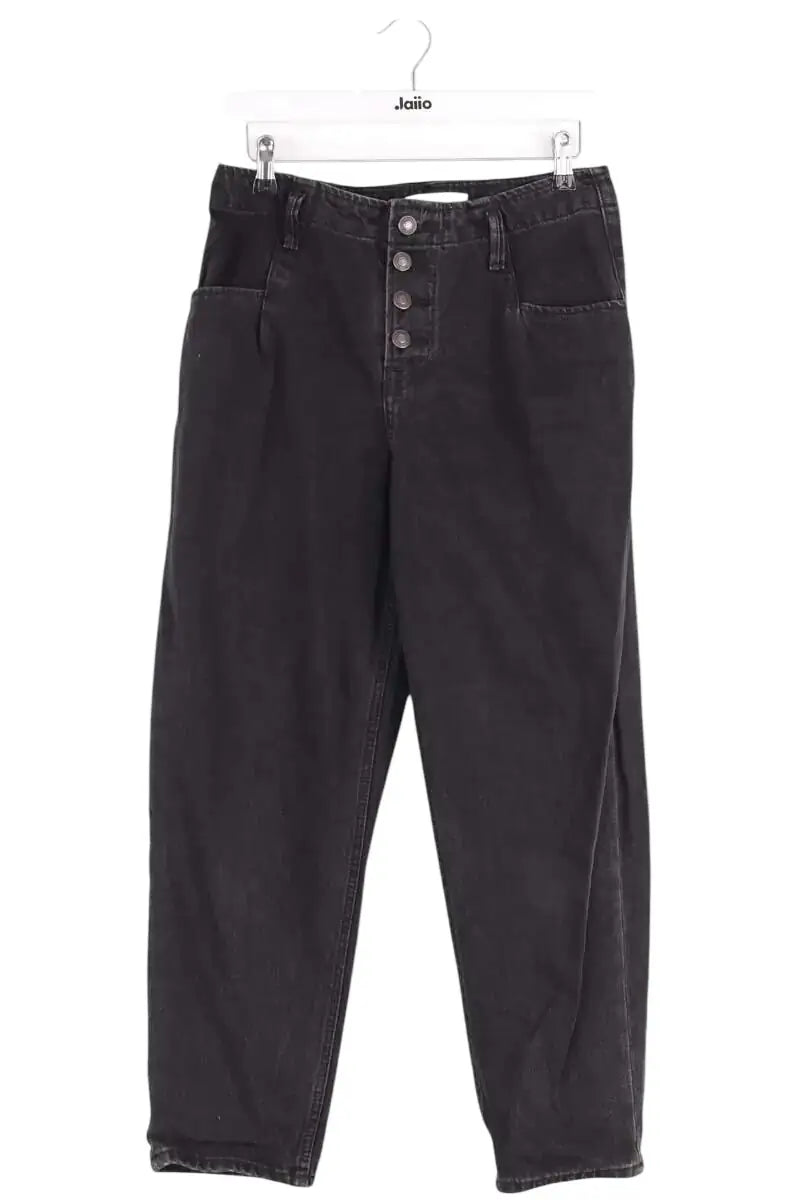 Jean Maje Noir en Coton, taille M - Seconde Main