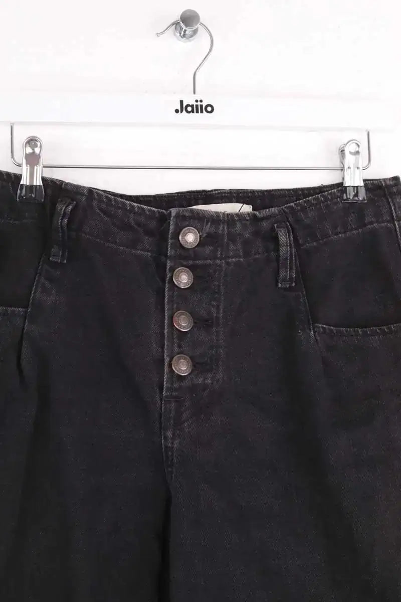 Jean Maje Noir en Coton