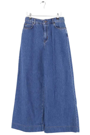 Jean Max Mara Bleu en Coton, taille L - Seconde Main