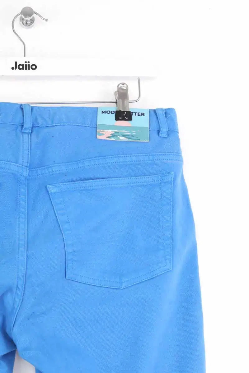 Jean Modetrotter Elais Bleu en Coton