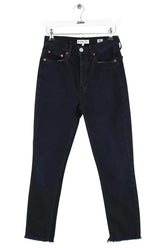 Jean RE/DONE Bleu en Coton, taille S - Seconde Main