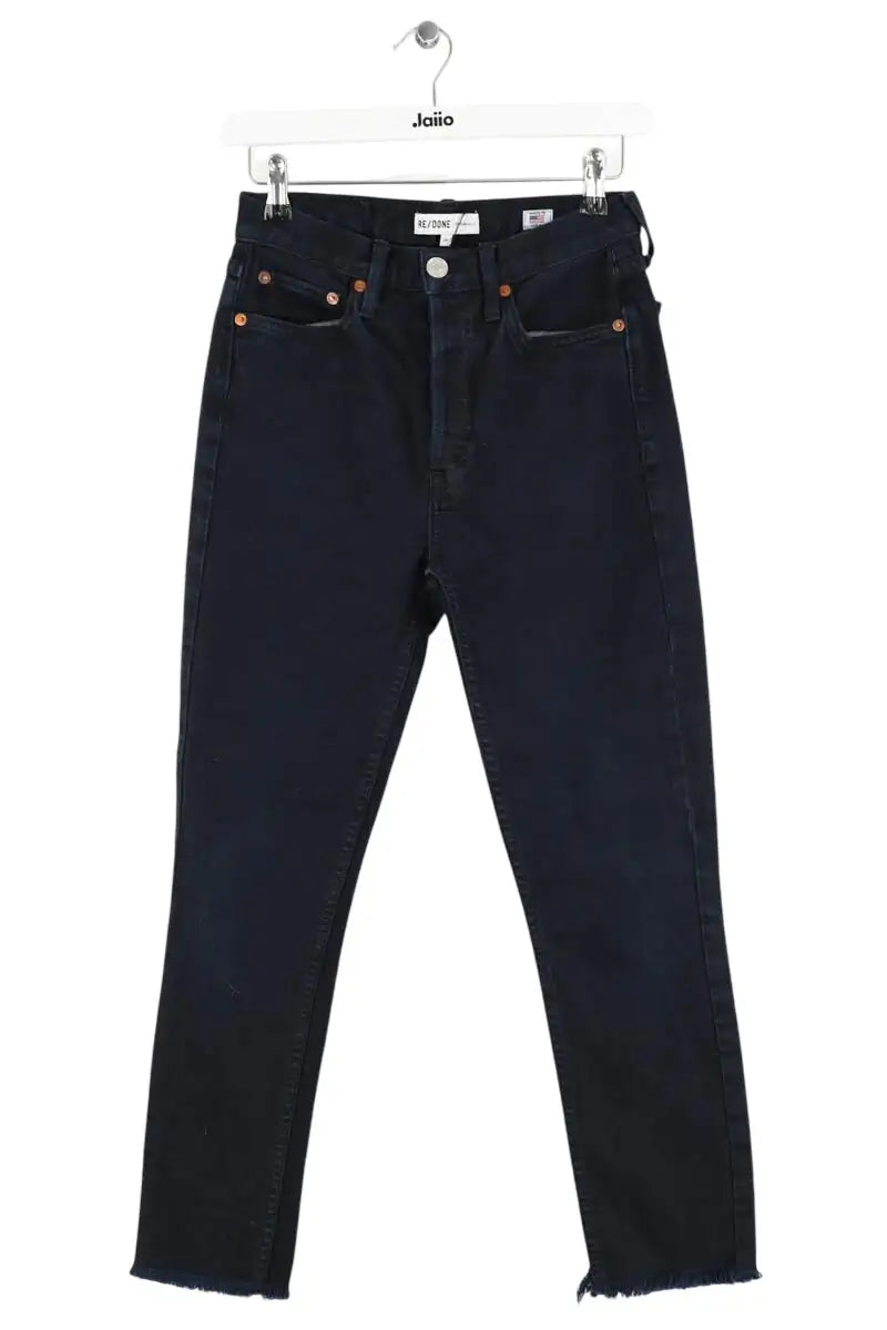 Jean RE/DONE Bleu en Coton, taille S - Seconde Main