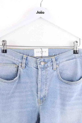 Jean Sandro Bleu en Coton