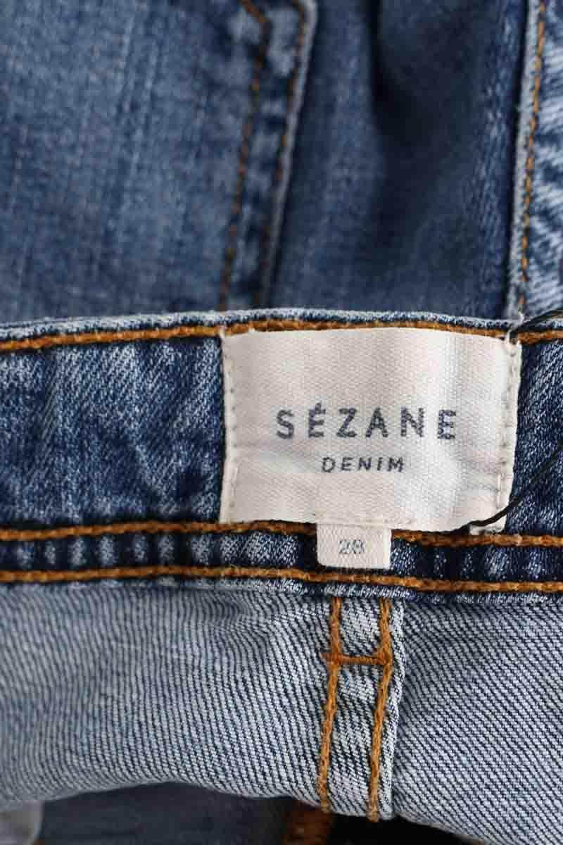 Jean Sézane Bleu en Coton