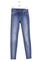 Jean slim 7 For All Mankind Bleu en Coton, taille XS - Seconde Main
