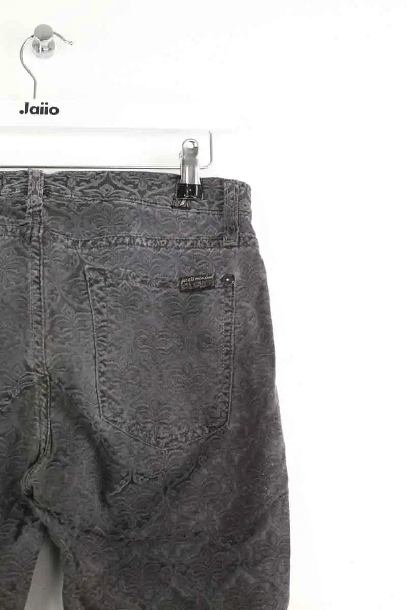 Jean slim 7 For All Mankind Gris en Coton