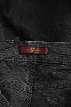 Jean slim 7 For All Mankind Gris en Coton
