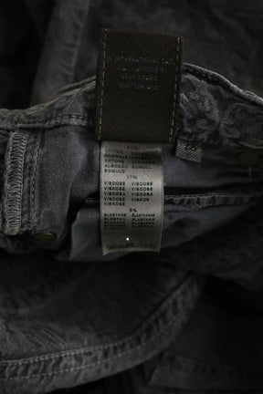 Jean slim 7 For All Mankind Gris en Coton