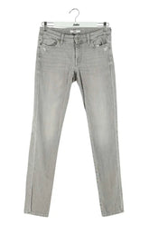 Jean slim 7 For All Mankind Gris en Coton, taille S - Seconde Main