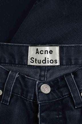 Jean slim Acne Studios Bleu en Coton