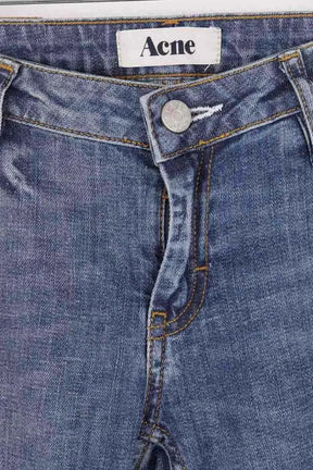 Jean slim Acne Studios Bleu en Coton