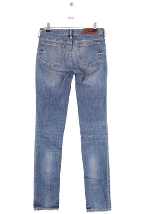 Jean slim Acne Studios Bleu en Coton
