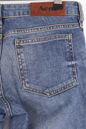 Jean slim Acne Studios Bleu en Coton