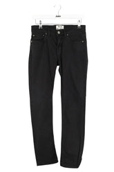 Jean slim Acne Studios Noir en Coton, taille L - Seconde Main