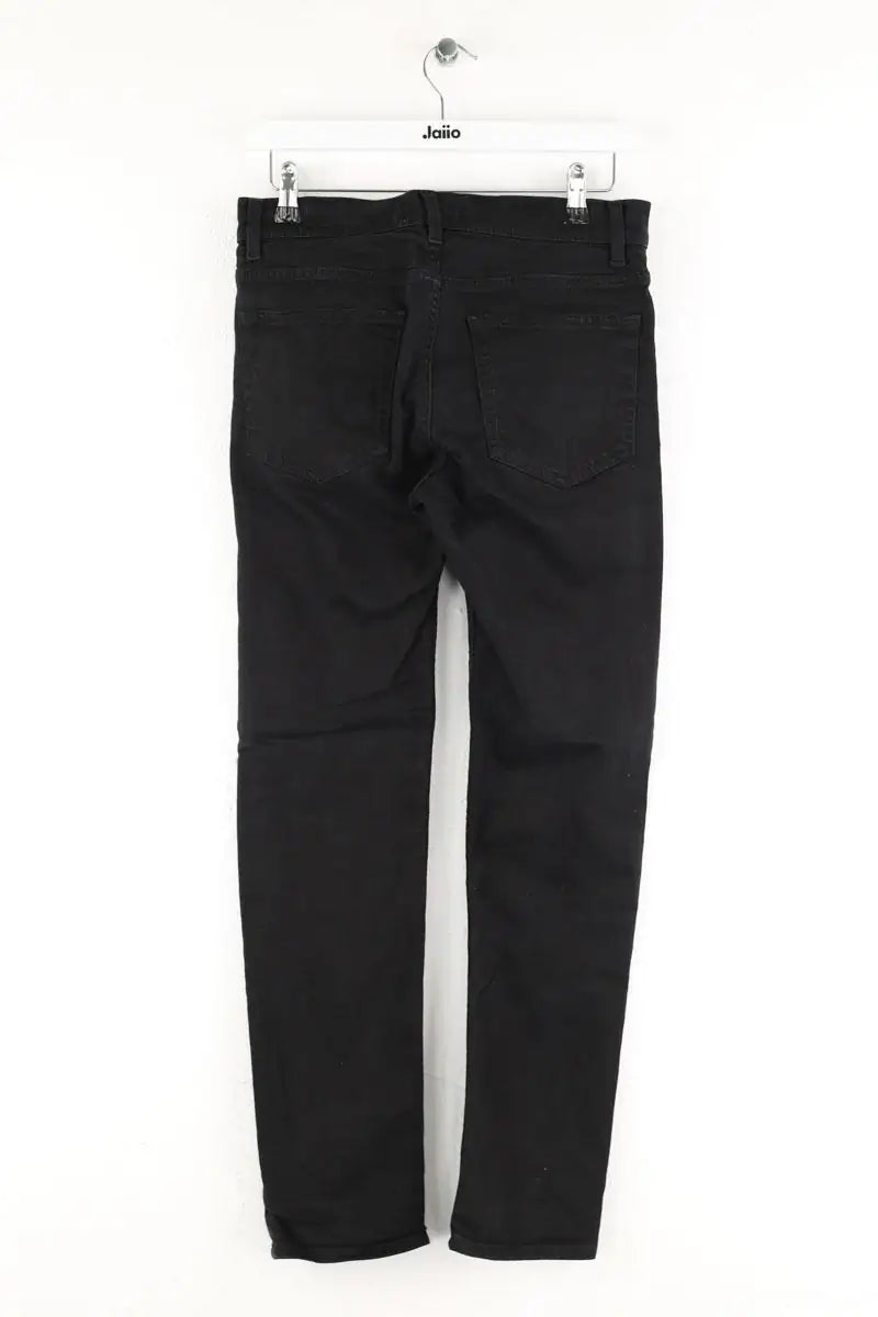 Jean slim Acne Studios Noir en Coton