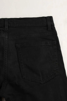 Jean slim Acne Studios Noir en Coton