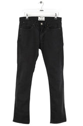 Jean slim Acne Studios Noir en Coton, taille M - Seconde Main