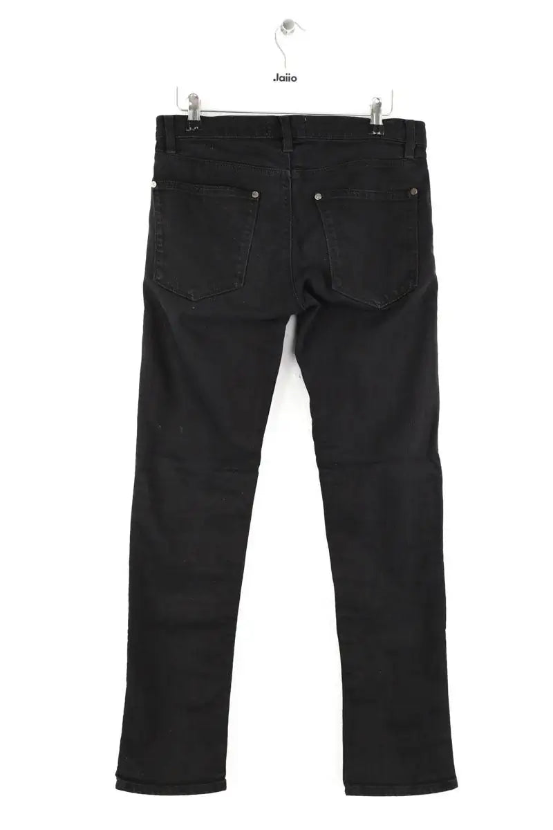 Jean slim Acne Studios Noir en Coton
