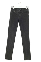 Jean slim Agnès B. Gris en Coton, taille XS - Seconde Main