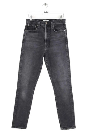 Jean slim Agolde Noir en Coton, taille XS - Seconde Main