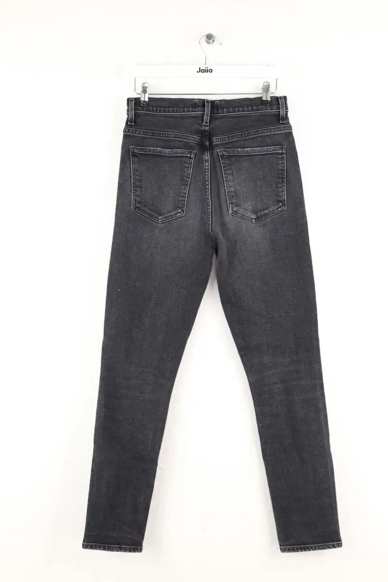 Jean slim Agolde Noir en Coton