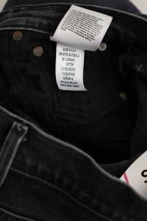 Jean slim Agolde Noir en Coton
