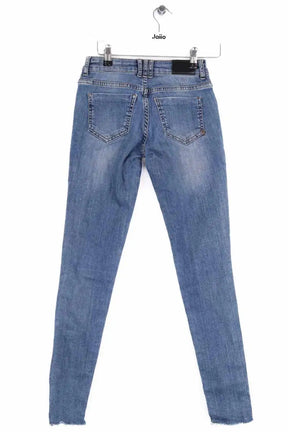 Jean slim Anine Bing Bleu en Coton