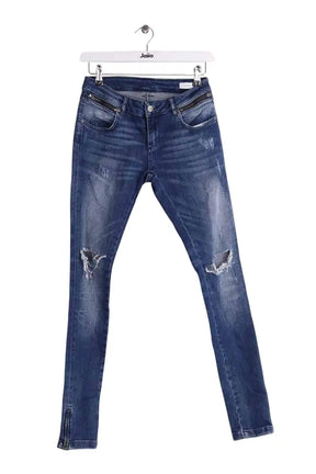 Jean slim Anine Bing Bleu en Coton, taille XS - Seconde Main