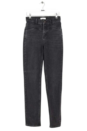 Jean slim Anine Bing Noir en Coton, taille XS - Seconde Main