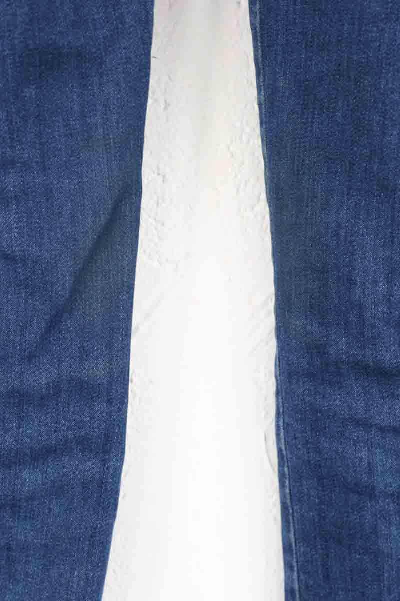 Jean slim Armani Bleu en Coton - élasthanne
