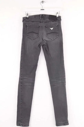 Jean slim Armani Jeans Gris en Coton