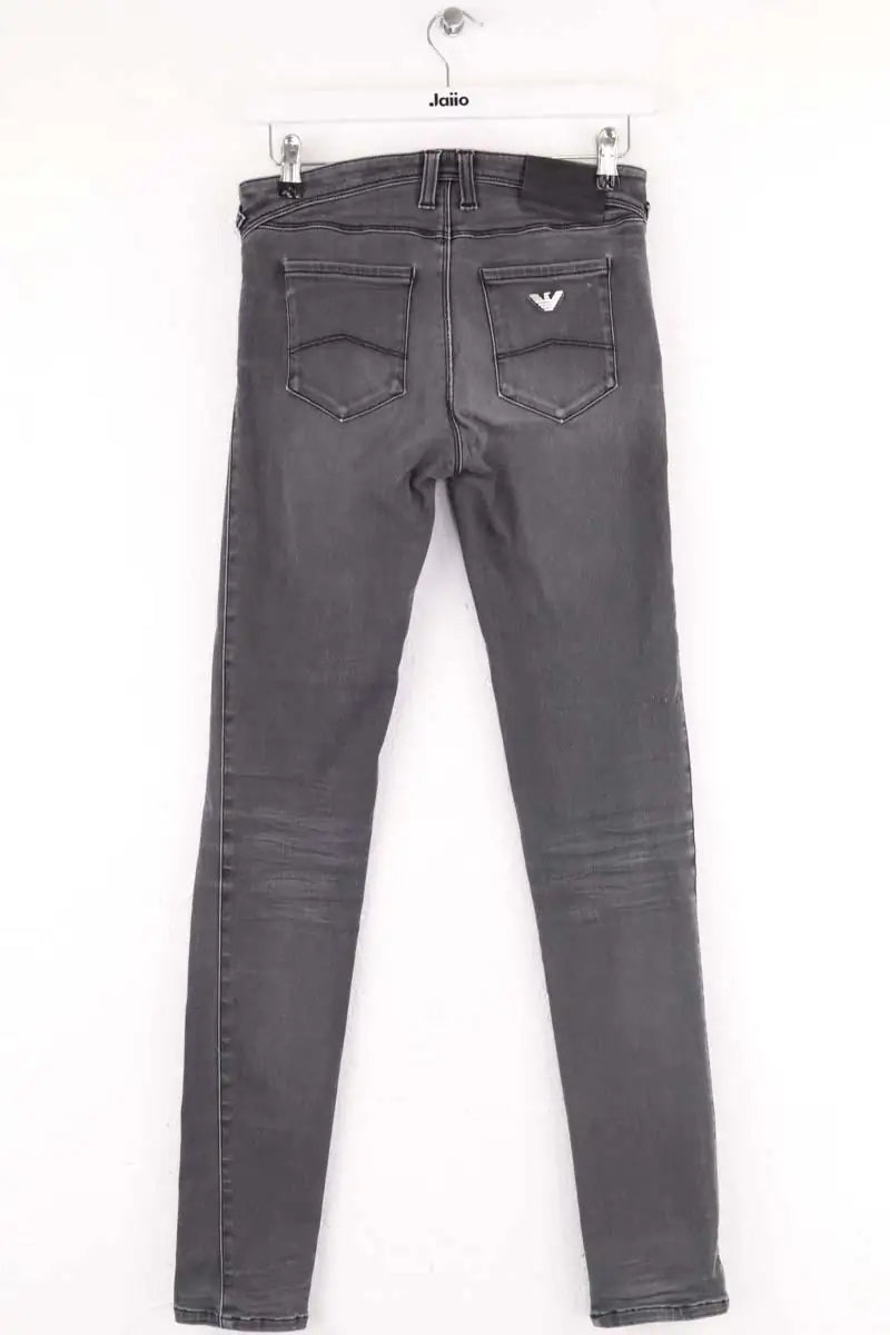 Jean slim Armani Jeans Gris en Coton