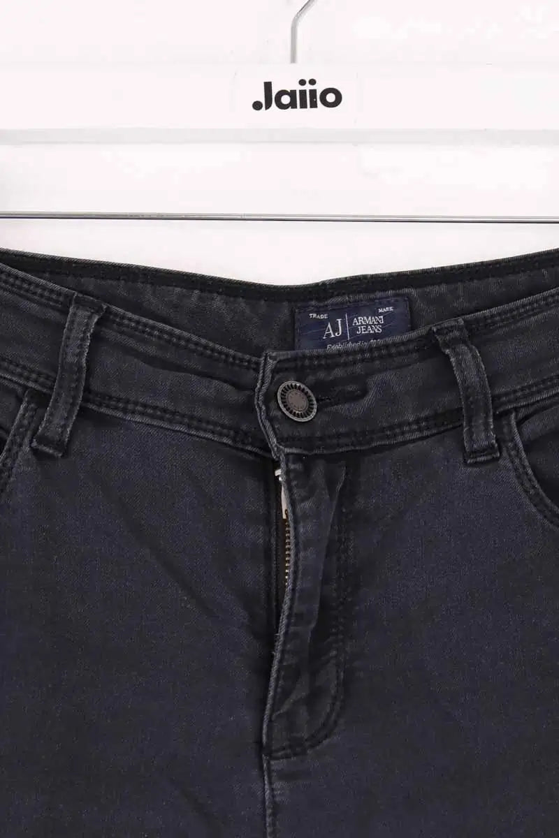 Jean slim Armani Jeans Gris en Coton